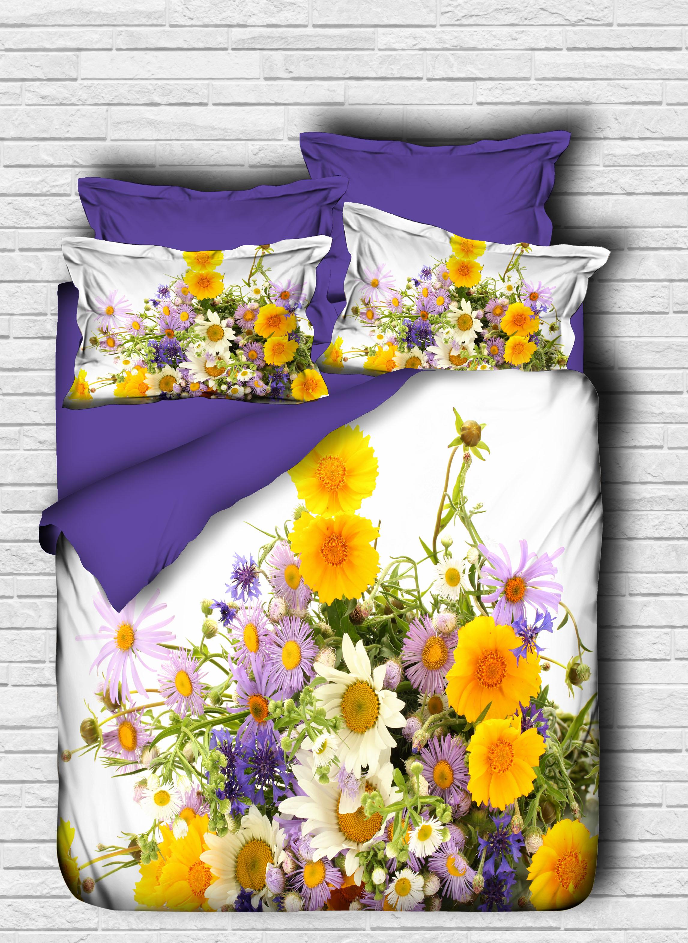 Çift Kişilik 3 Boyutlu 4 Parça Pamuk Saten 3D Nevresim Takımı